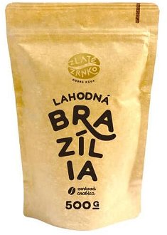 Zlaté Zrnko Káva Brazília zrnková 500 g