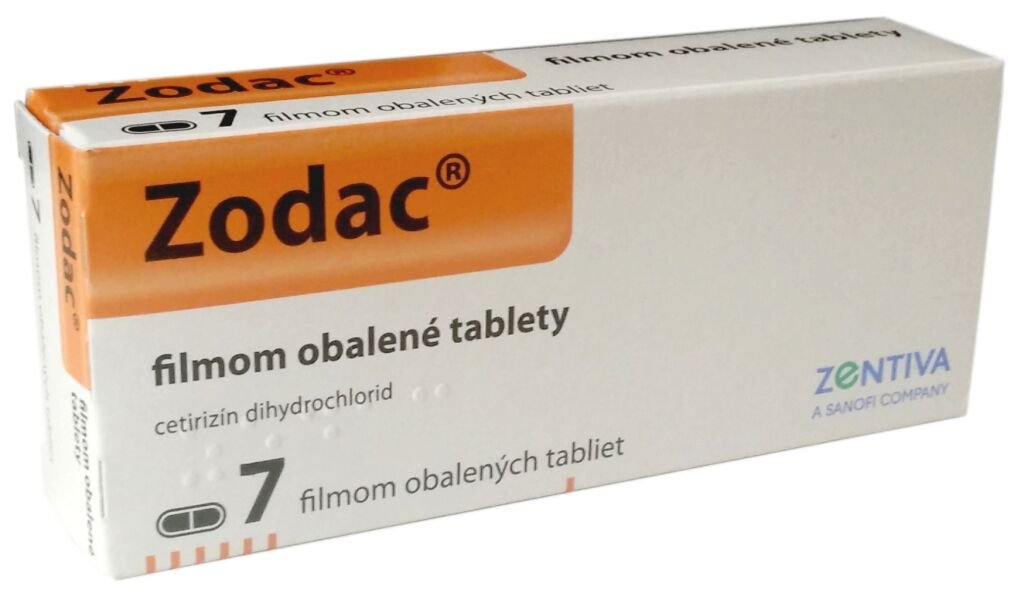 Zodac 10 mg 7 tabliet