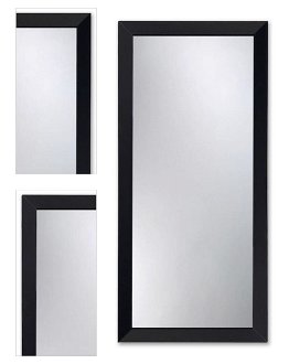Zrkadlo Amirro Uno 150x70 cm zrkadlo antracit 411-132 ZUNOANT15070F 4