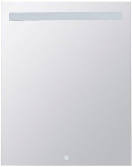 Zrkadlo Bemeta s osvětlením a dotykovým senzoremvo farebnom provedení hliník/sklo 101201107