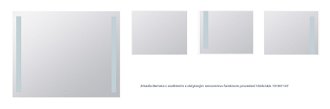Zrkadlo Bemeta s osvětlením a dotykovým senzoremvo farebnom provedení hliník/sklo 101301147 1