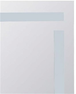 Zrkadlo Bemeta s osvětlením a dotykovým senzoremvo farebnom provedení hliník/sklo 101401107 7