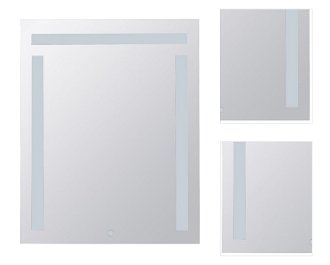 Zrkadlo Bemeta s osvětlením a dotykovým senzoremvo farebnom provedení hliník/sklo 101401107 3