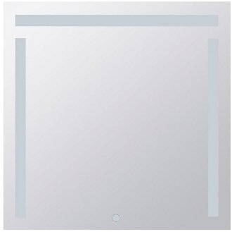 Zrkadlo Bemeta s osvětlením a dotykovým senzoremvo farebnom provedení hliník/sklo 101401127 2