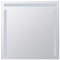 Zrkadlo Bemeta s osvětlením a dotykovým senzoremvo farebnom provedení hliník/sklo 101401127