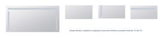 Zrkadlo Bemeta s osvětlením a dotykovým senzoremvo farebnom provedení hliník/sklo 101401157 1