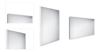 Zrkadlo bez vypínača Nimco 80x60 cm zrkadlo ZP 9002 4