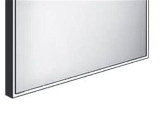 Zrkadlo bez vypínača Nimco 80x70 cm zrkadlo ZPC 13003-90 8