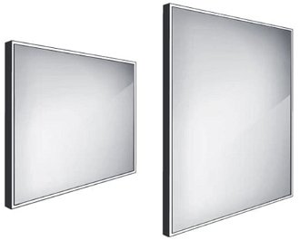 Zrkadlo bez vypínača Nimco 80x70 cm zrkadlo ZPC 13003-90 2