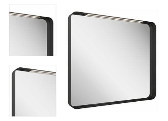 Zrkadlo bez vypínača Ravak Strip 80x70,6 cm zrkadlo X000001571 4