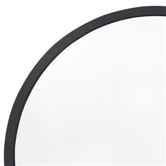 Zrkadlo HUB na zavesenie 45 cm čierne  6