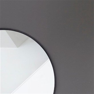 Zrkadlo HUB na zavesenie 94 cm čierne 7