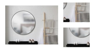 Zrkadlo HUB na zavesenie 94 cm šedé 3
