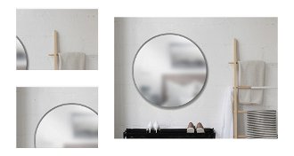 Zrkadlo HUB na zavesenie 94 cm šedé 4