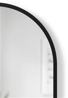 Zrkadlo HUB oblúkové 61x91 cm čierne 7