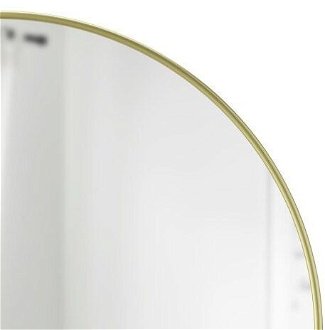 Zrkadlo HUBBA 61 cm s mosadzným lemom 7