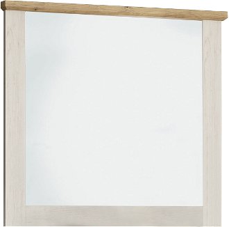 Zrkadlo na stenu Lavrion M - sosna Andersen / dub artisan