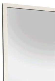 Zrkadlo Naturel Oxo v bielom ráme, 80x80 cm, ALUZ8080B 6