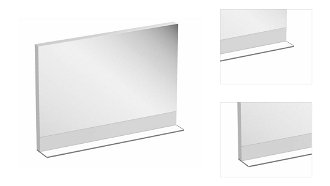 Zrkadlo Ravak Formy 120x71 cm biela X000001045 3