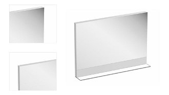 Zrkadlo Ravak Formy 120x71 cm biela X000001045 4