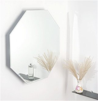 Zrkadlo s fazetou Amirro Diamant 50x50 cm 505-08F 2