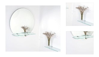 Zrkadlo s fazetou Amirro Georgina 60x60 cm 125-615 3