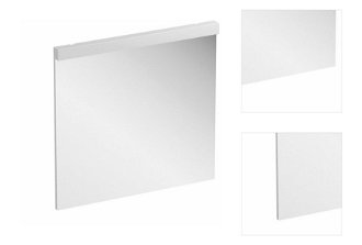 Zrkadlo s LED osvetlením Ravak Natural 50x77 cm biela X000001056 3