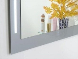Zrkadlo s osvetlením Amirro Pharos 110x80 cm šedá 900-759 8