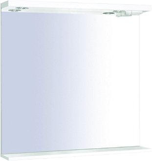 Zrkadlo s osvetlením Keramia Pro 80x80 cm biela PROZRCK80IP