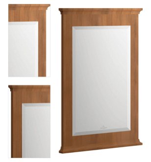 Zrkadlo Villeroy & Boch Hommage 56x74 cm javor 85650000 4