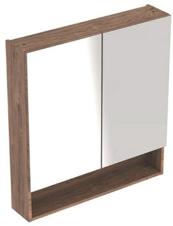 Zrkadlová skrinka Geberit Selnova 58,8x85 cm lamino orech hickory 501.266.00.1 2
