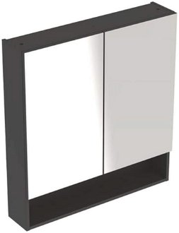 Zrkadlová skrinka Geberit Selnova 78,8x85 cm lakovaný láva 501.269.00.1