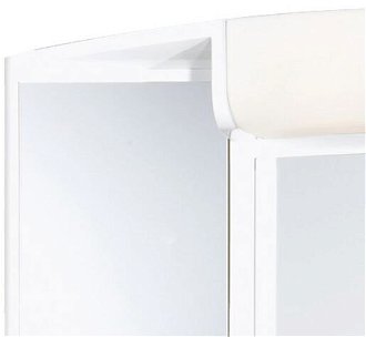 Zrkadlová skrinka Jokey 59x50 cm plast biela ANGY 6