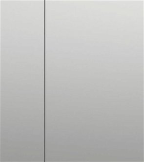 Zrkadlová skrinka Naturel 80x72 cm lamino šedostrieborná GALCA180 5