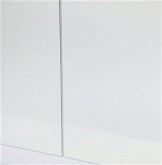 Zrkadlová skrinka Naturel Vario Dekor 75x68,6 cm lamino biela VARIOG75BI 5