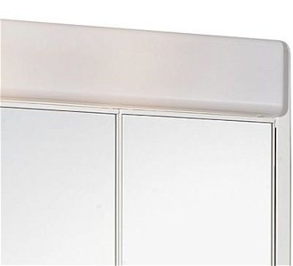 Zrkadlová skrinka s osvetlením Jokey 60x51 cm plast biela RUBIN 7