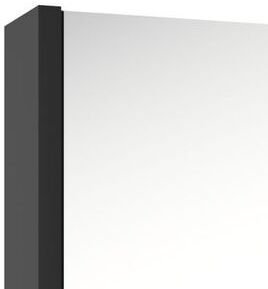 Zrkadlová skrinka SAT Delano 60x60 cm lamino čierna DELANOG60C 6