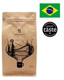 Zrnková káva - Brazil 100% Arabica 1000g