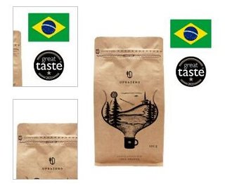 Zrnková káva - Brazil 100% Arabica 125g 4