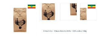 Zrnková káva - Ethiopia 100% arabica 1000g 1