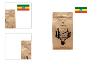 Zrnková káva - Ethiopia 100% arabica 1000g 4
