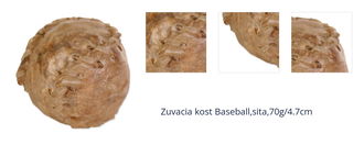 Zuvacia kost Baseball,sita,70g/4.7cm 1