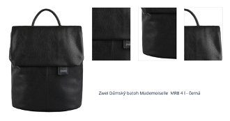 Zwei Dámský batoh Mademoiselle  MR8 4 l - černá 1
